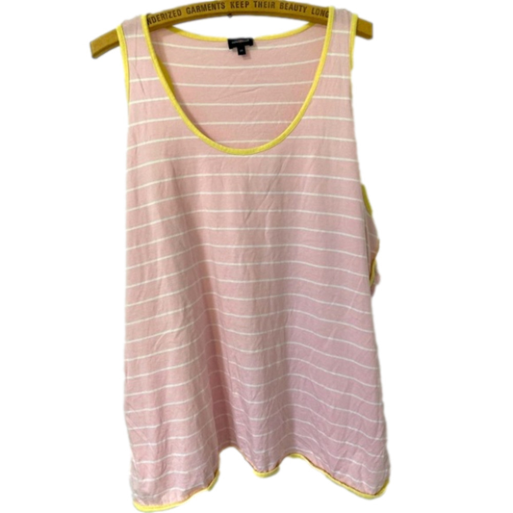 Cosabella 100% COTTON BARE NECESSITIES TANK TOP - Size 2X - Made in Peru